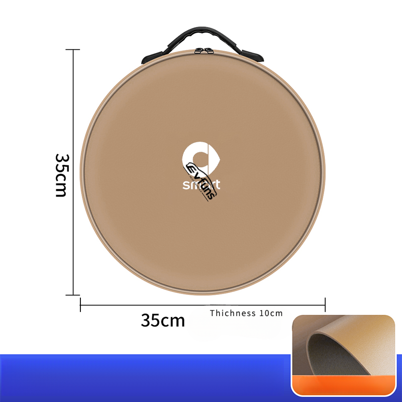 Nappa Leather EV Charging Cable Storage Bag For Smart