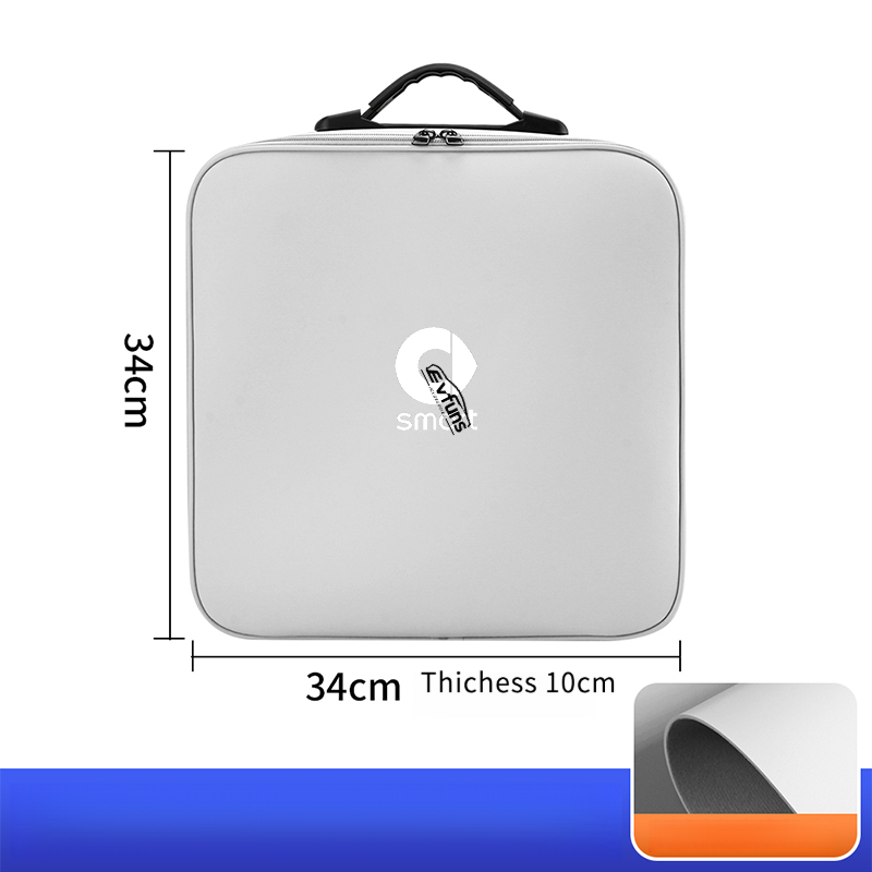 Nappa Leather EV Charging Cable Storage Bag For Smart