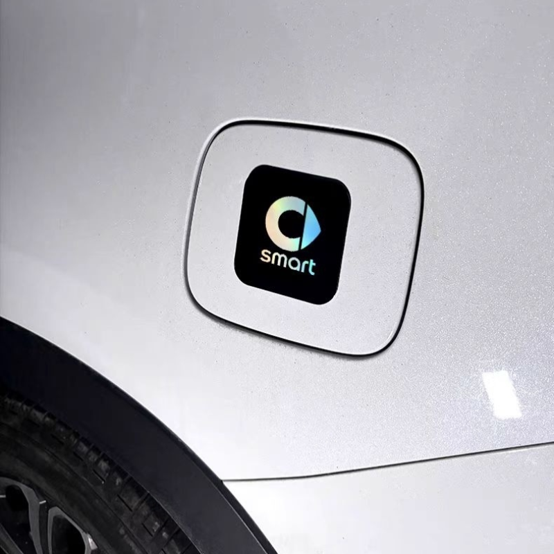 Reflective car stickers for Smart Evfuns