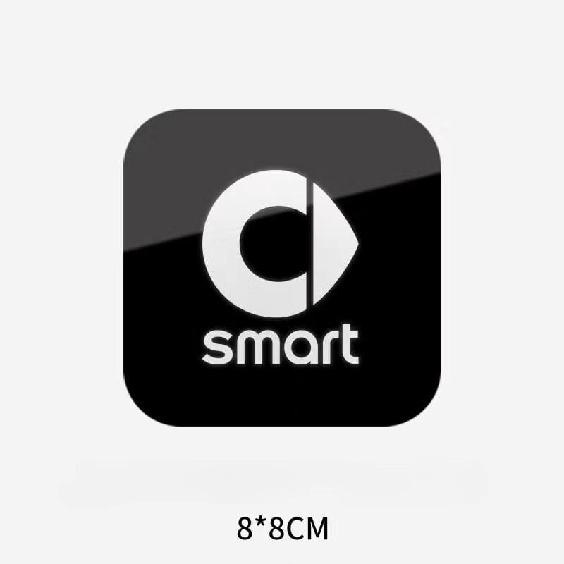 Reflective car stickers for Smart Blue Evfuns