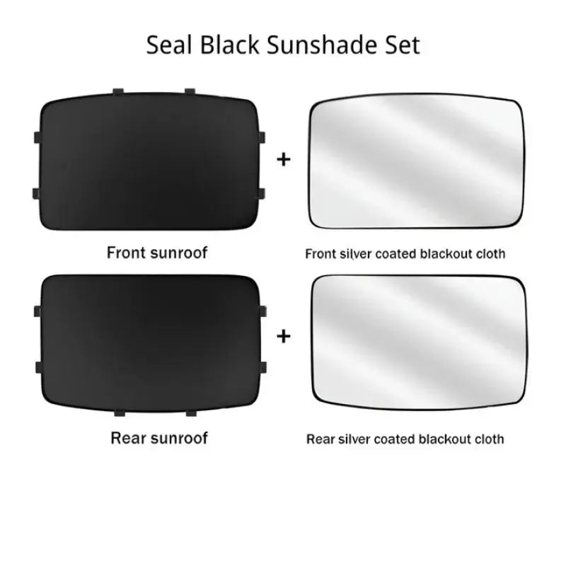 Smart #1 Sun Shade with Silver Reflective Coating