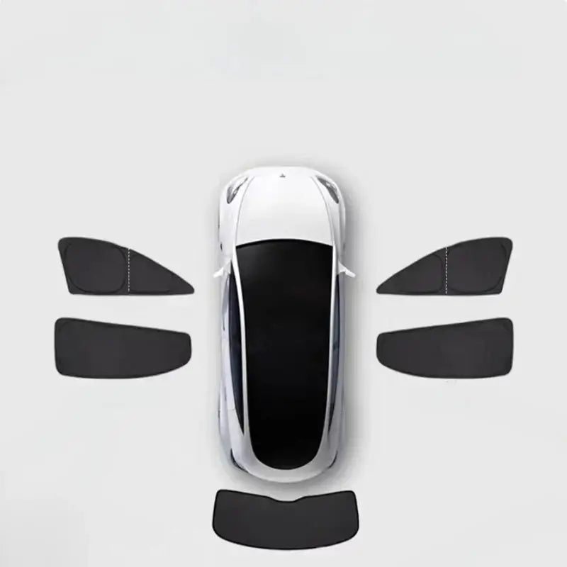 Smart #5 Car Window Sunshade Double-Layer Opaque Fabric Enhances Privacy Evfuns
