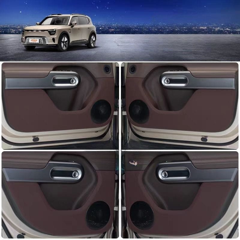 Smart #5 Door Anti-Kick Mats Brown Evfuns