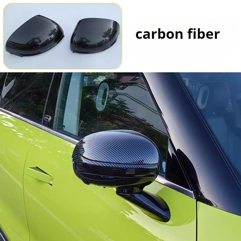 Smart #5 Mirror Covers Seamless Fit Carbon Fiber Texture Carbon fiber texture Evfuns