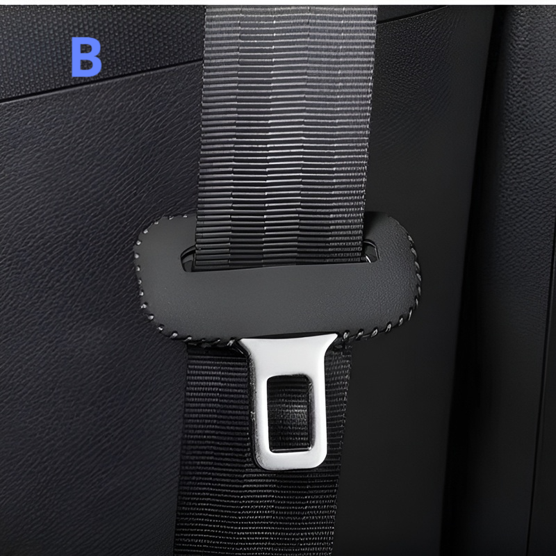 Smart #5 Seatbelt Buckle Protector Silicone Options Front Row-2Pcs / B Evfuns