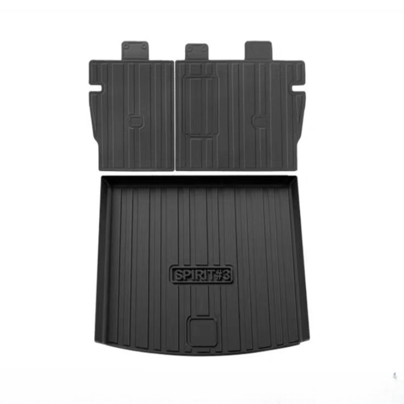 TPE Trunk Mat for Smart #3 Trunk mat + Backrest cushion Evfuns