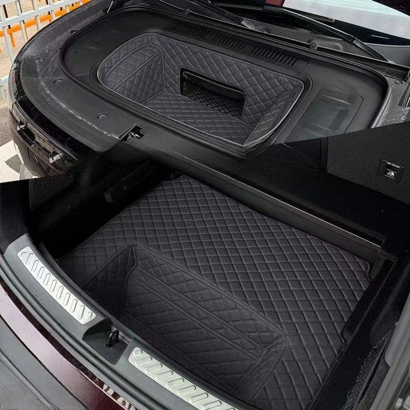 Weather Trunk Storage Mat for Smart #5 Front Trunk Mats + Rear Bottom Pad / Black Evfuns