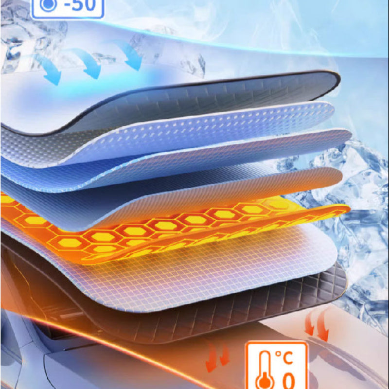 Windshield Snow Cover Frost & Sun Protection Car Cover For Smart # 5