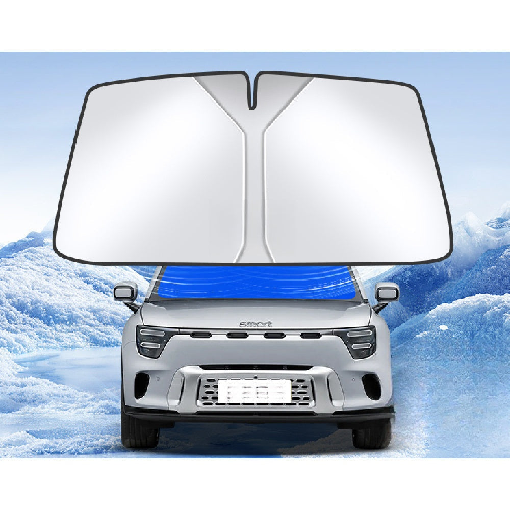 Windshield Sunshade Umbrella Heat Insulation Sun Block Cover For Smart # 5