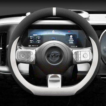 Winter Suede Steering Wheel Cover For Smart